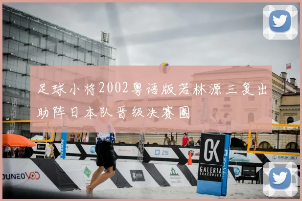 足球小将2002粤语版若林源三复出助阵日本队晋级决赛圈